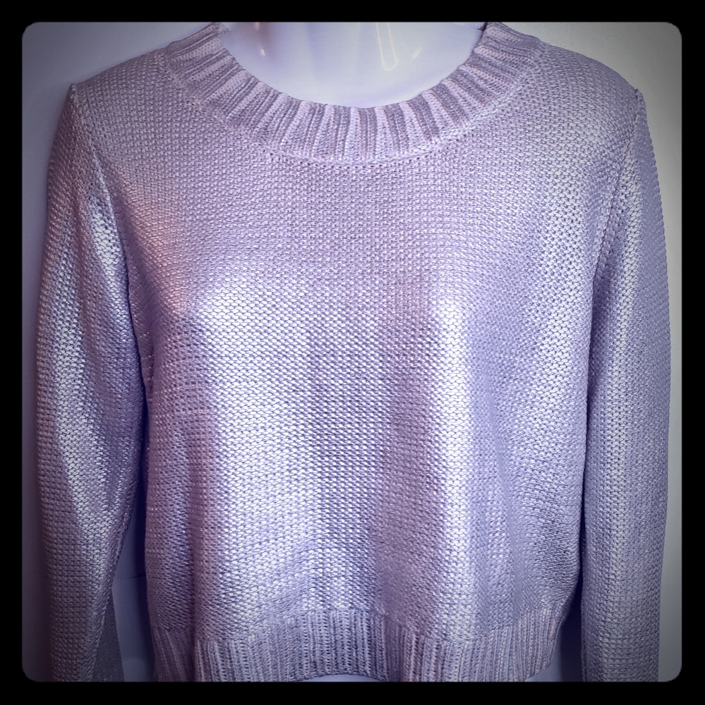 Brand NEW w/tag Metallic Sweater
